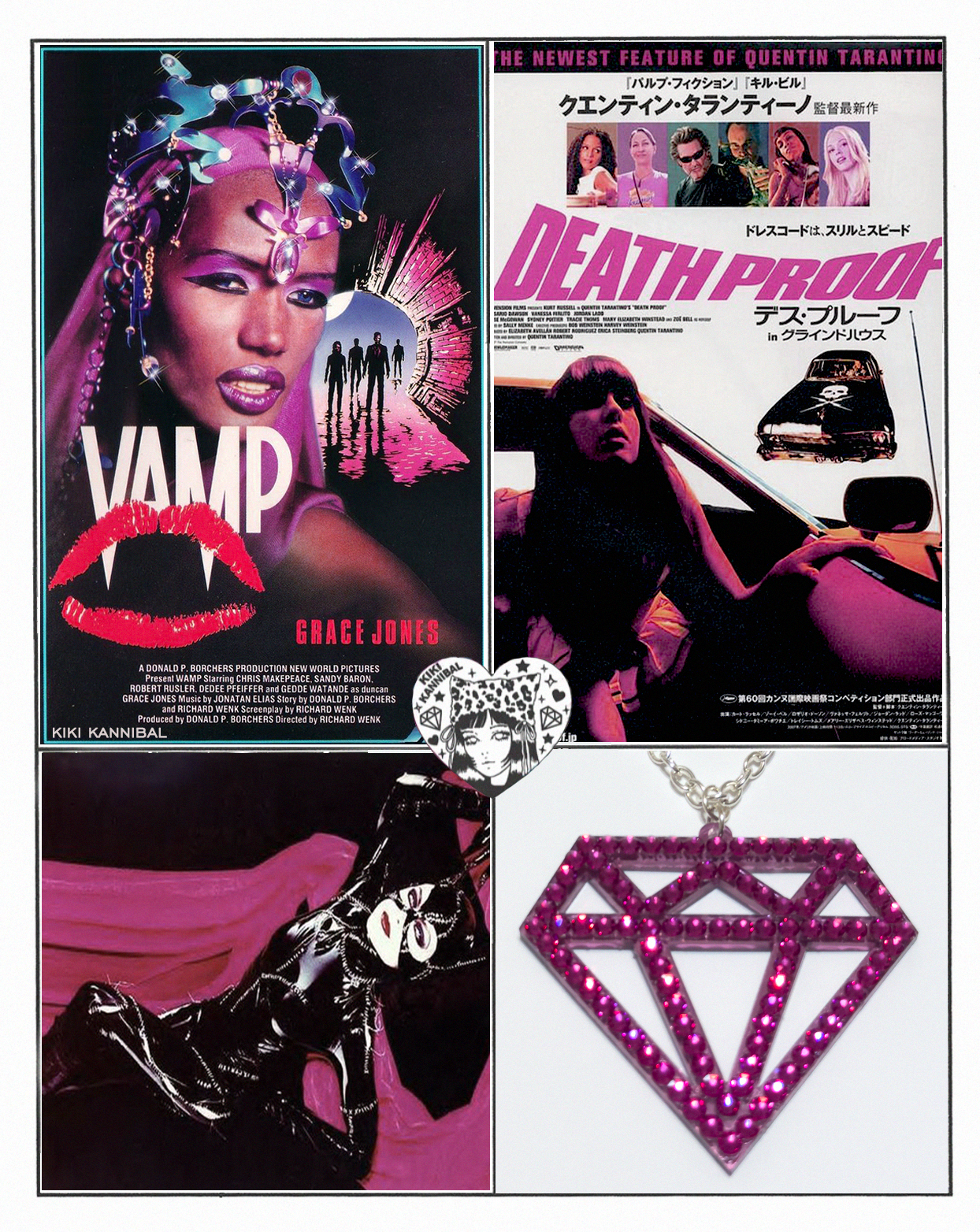 Vampira Diamond Necklace
