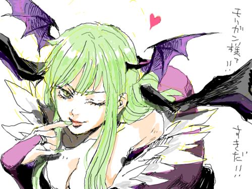 Vintage OG Scene Queen Neon Green Diamond Necklace