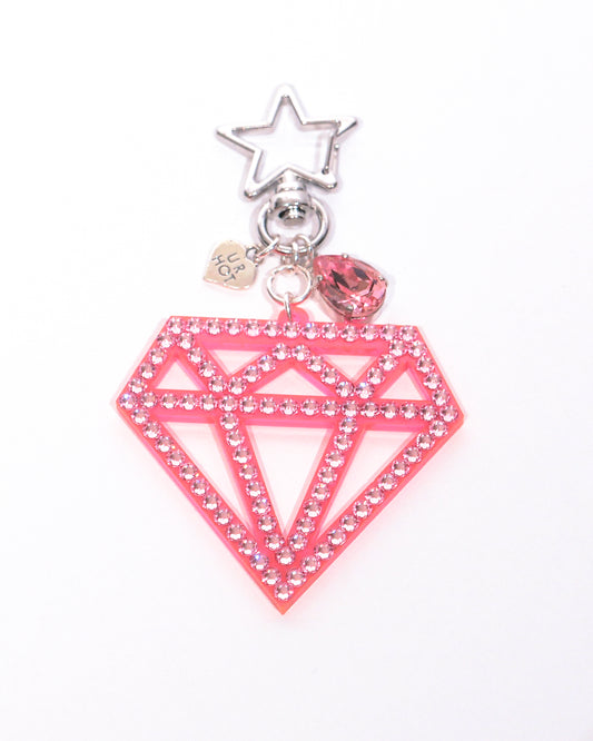Baby Pink Diamond Charm