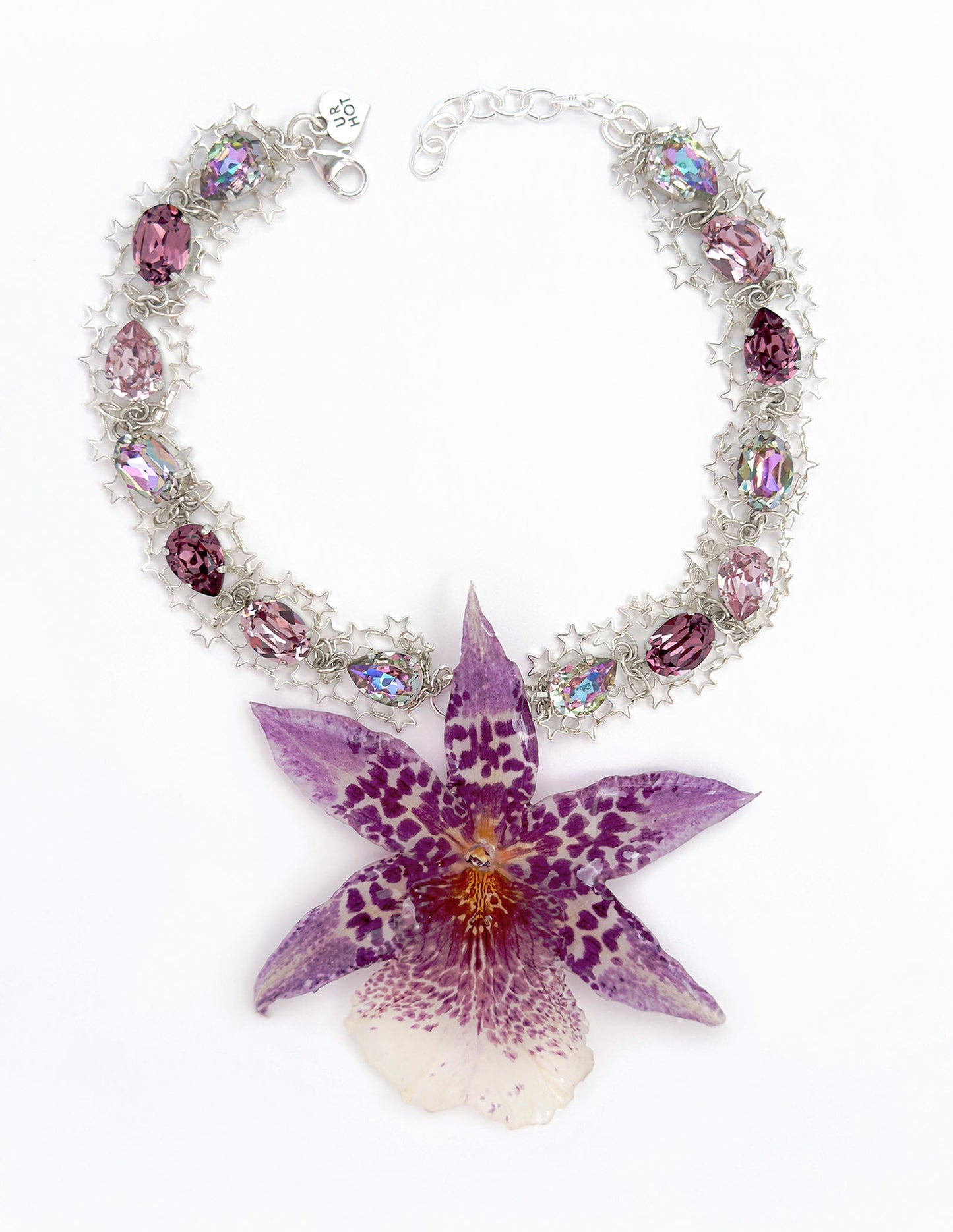 Bellatrix Orchid Necklace